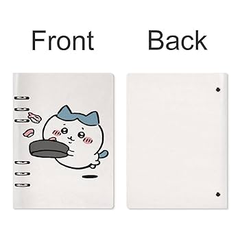 Amazon.co.jp: バインダーノート ちいかわ ハチワレ システム